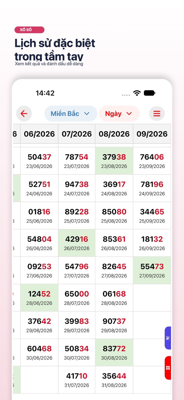 Xổ Số 3 Miền: Trực tiếp KQ — official iPhone App Store screenshot 5